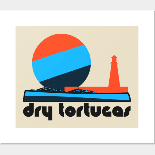 Retro Dry Tortugas ))(( Tourist Souvenir National Park Design Posters and Art